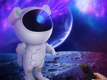 Projetor de luz astro  astronauta galaxy star